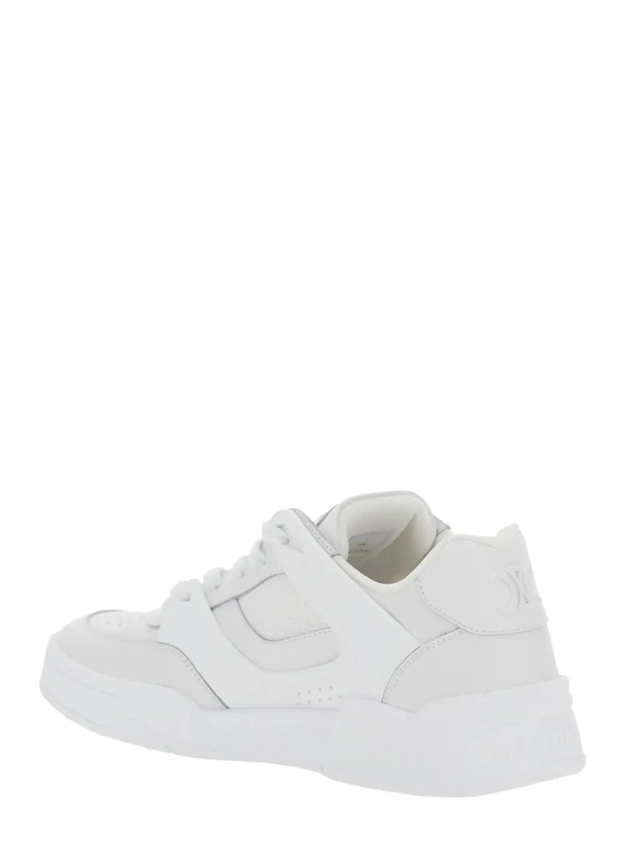 Sneakers Céline albi din piele 'CT-09' - Img 3