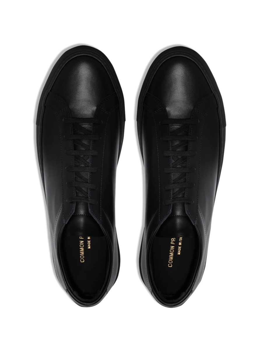 Sneakers Common Projects achilles negri din piele - Img 4