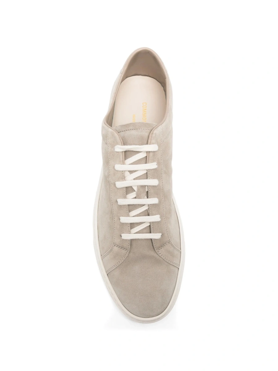 Sneakers Common Projects achilles neutri din piele intoarsa - Img 4