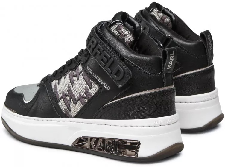 Sneakers Elektra Monogram Jaquard Hi KL62089 - Img 2