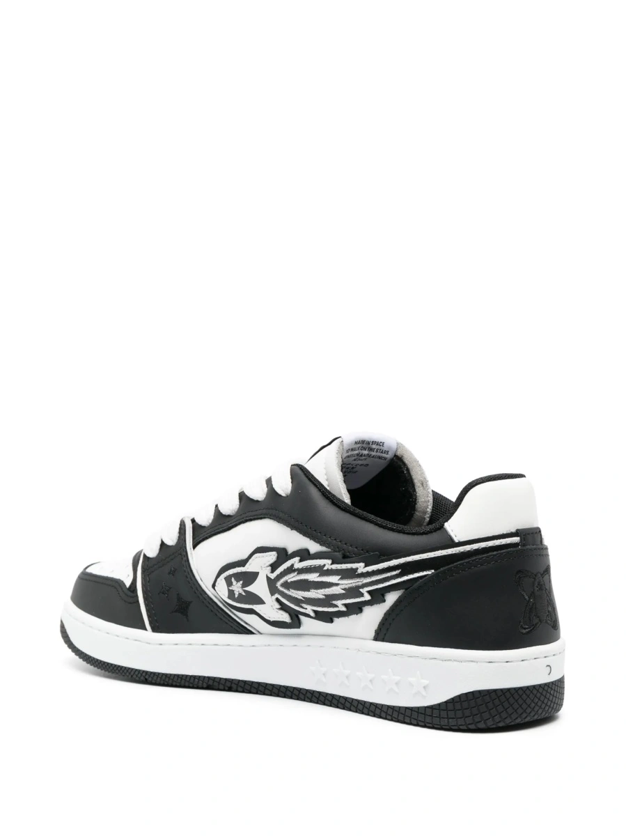 Sneakers ENTERPRISE JAPAN albi din piele - Img 3