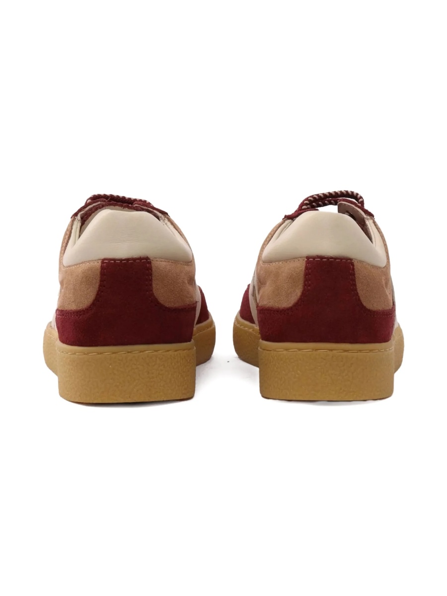 Sneakers Fendi rosii din piele - Img 3