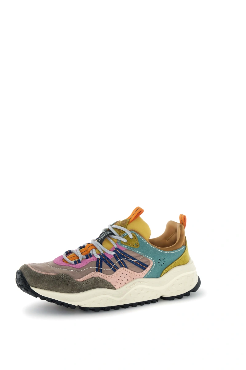 Sneakers Flower mountain sneakers 2020101.70.4D53 MUD GREEN ZUCCA - Img 2