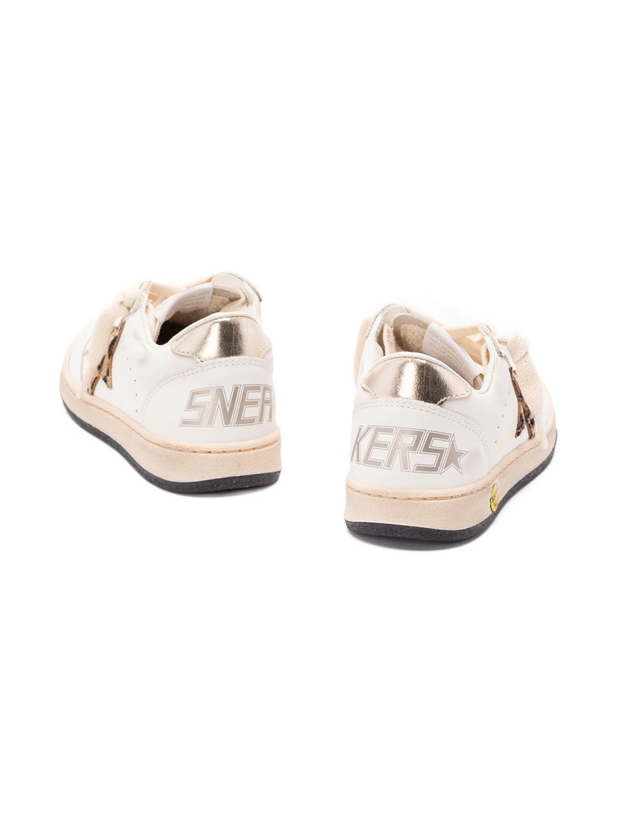 Sneakers Golden Goose albi din bos taurus - Img 5