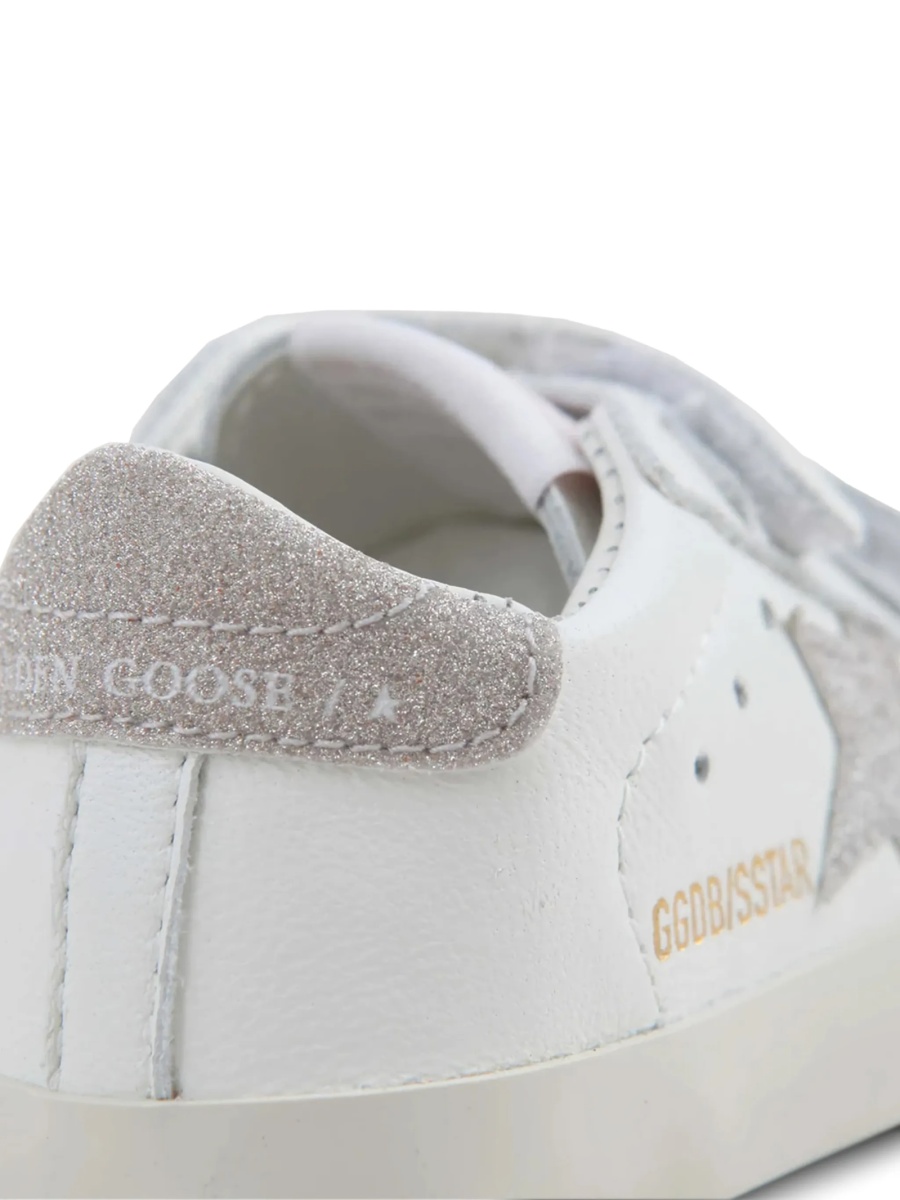 Sneakers Golden Goose albi din poliuretan si poliamida - Img 5