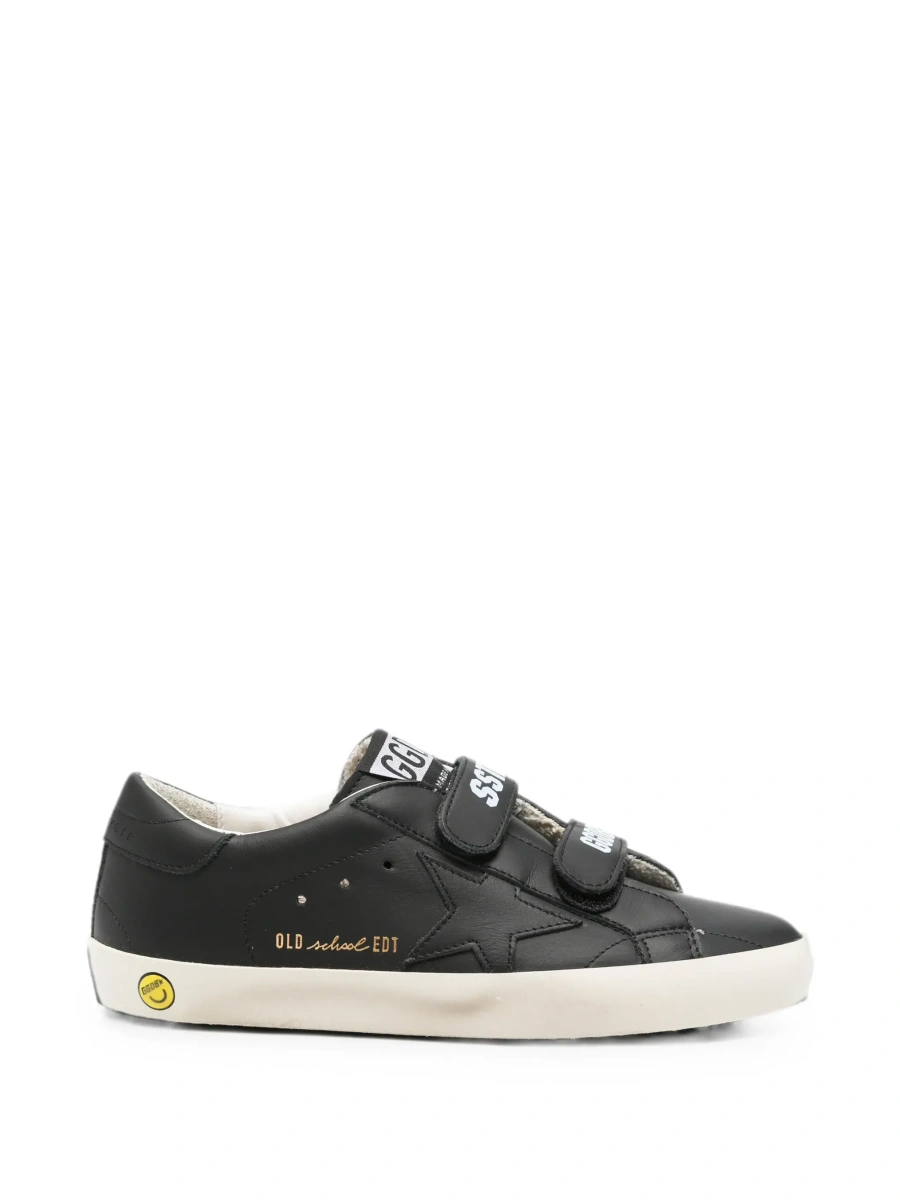 Sneakers GOLDEN GOOSE KIDS negri din piele - Img 8