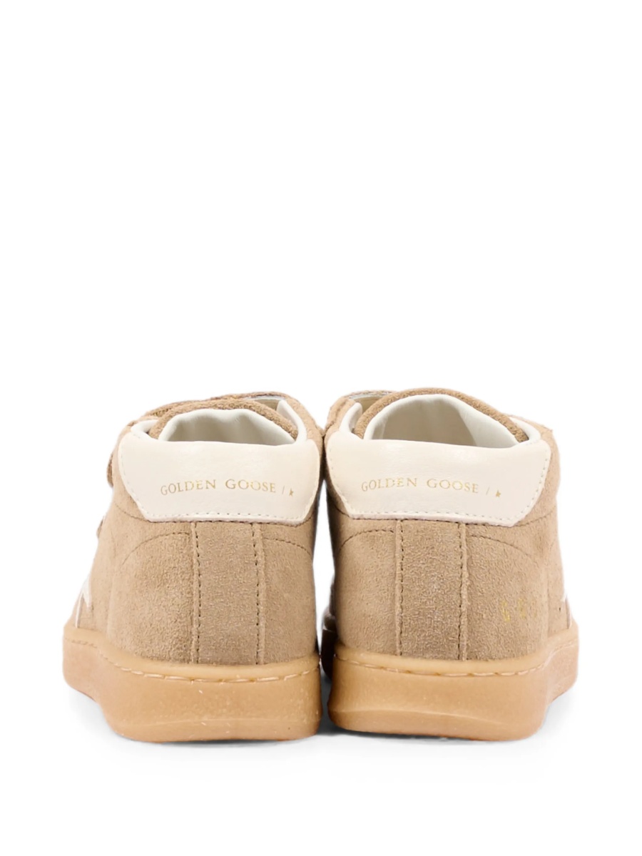 Sneakers Golden Goose neutri din piele intoarsa - Img 4