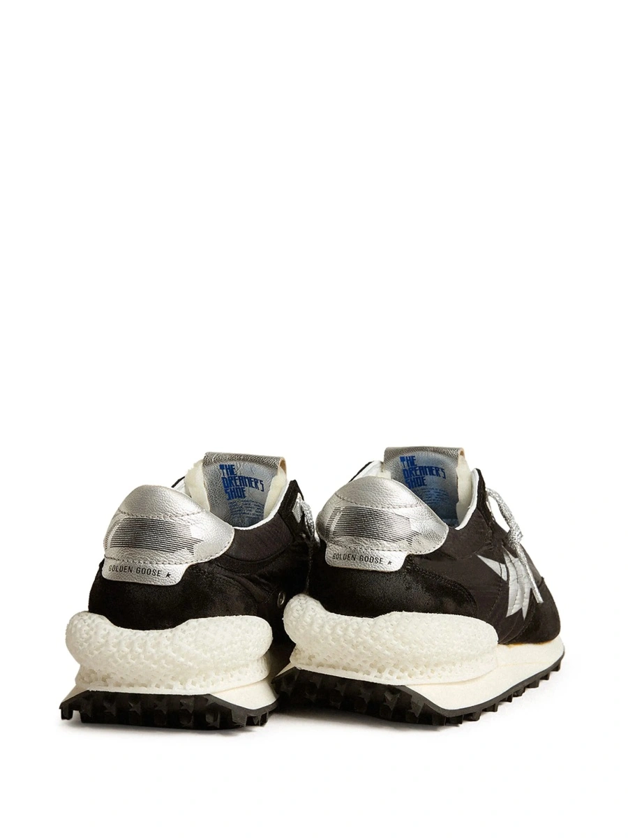 Sneakers Golden Goose star negri din poliamida si polyester - Img 3