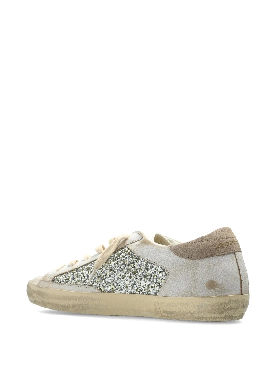 Sneakers Golden Goose 'Superstar' bej din piele intoarsa - Img 7