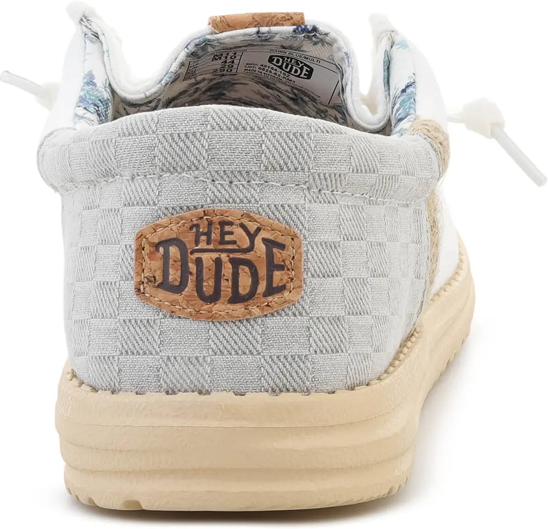 Sneakers HEYDUDE WALLY FUNK SUMMER STITCH DAWN BLUE/MULTI - Img 5