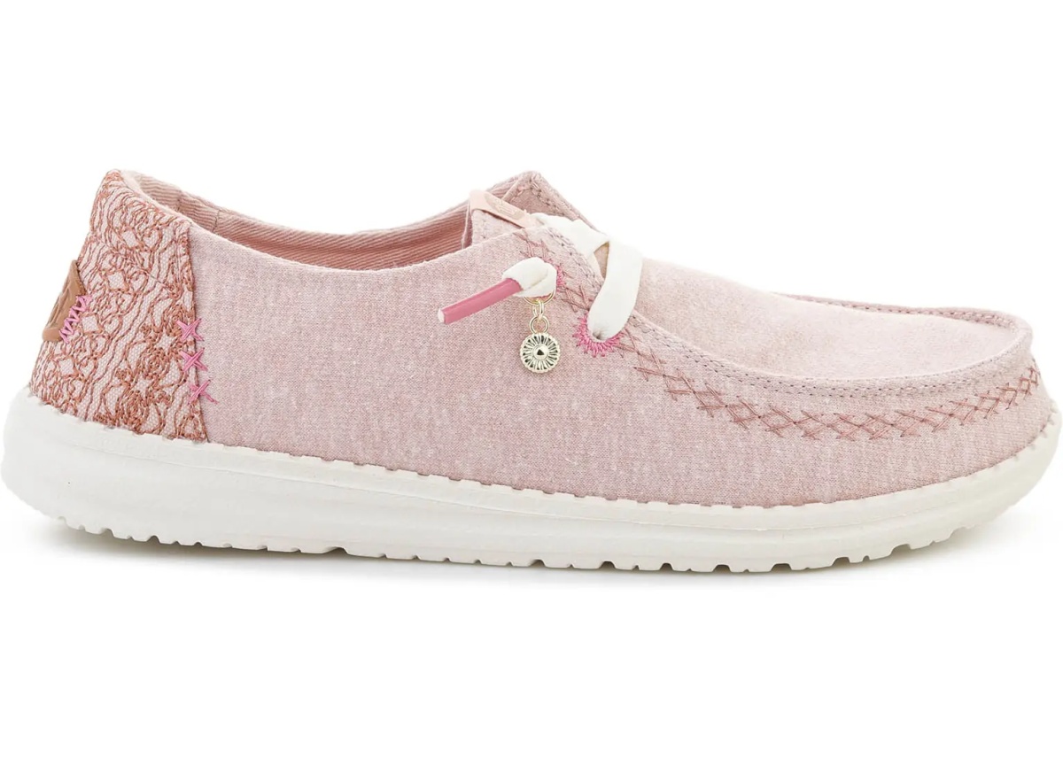 Sneakers HEYDUDE WENDY BREAK SURF JERSEY ROSE DUST/MULTI - Img 4