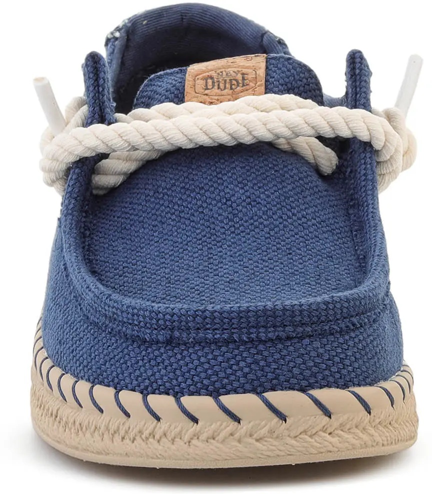Sneakers HEYDUDE WENDY ESPADRILLE HIBISCUS ENSIGN BLUE/MULTI - Img 2