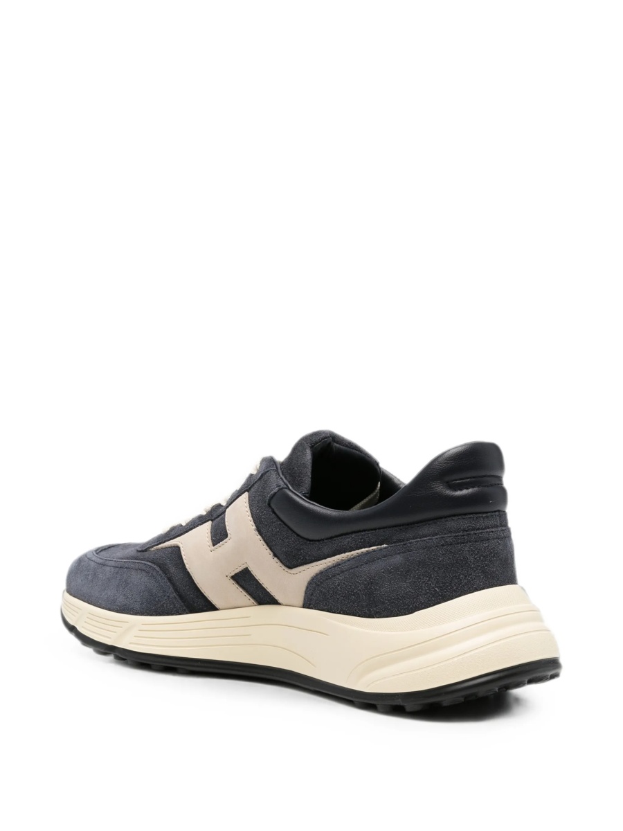 Sneakers Hogan albastri din piele - Img 3