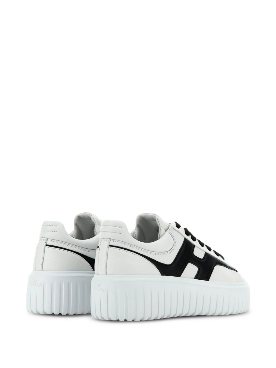 Sneakers Hogan albi din piele - Img 7