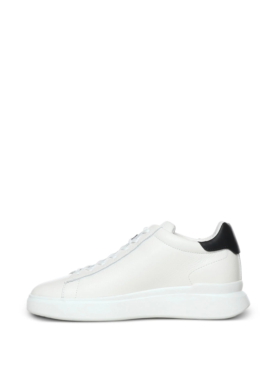 Sneakers Hogan albi din piele - Img 4