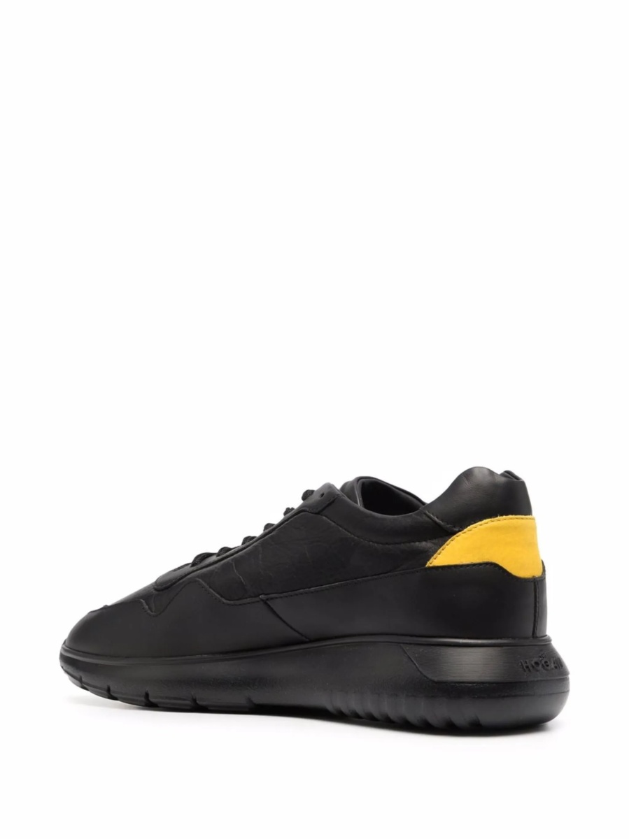 Sneakers Hogan interactive negri din piele - Img 3