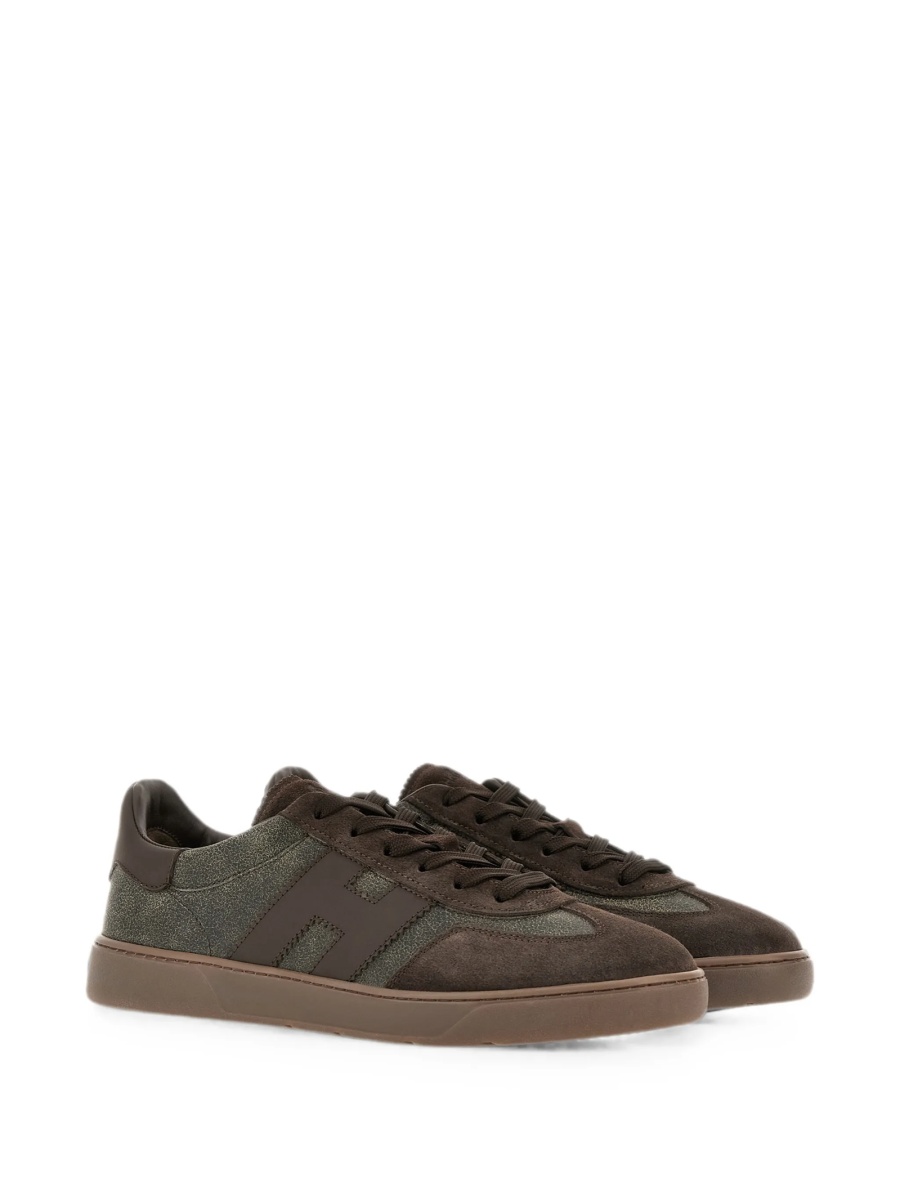 Sneakers Hogan maro din piele - Img 2