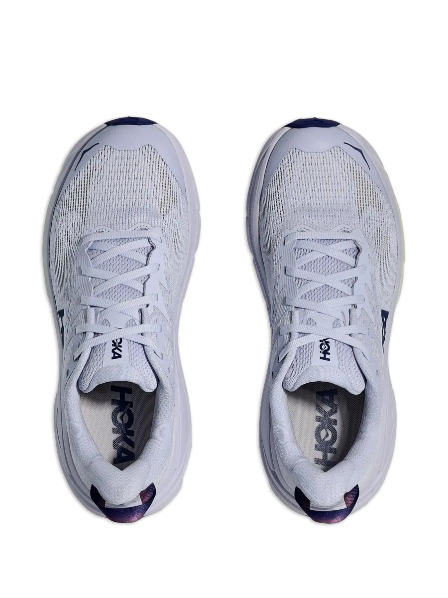 Sneakers Hoka One One albastri din material textil - Img 5