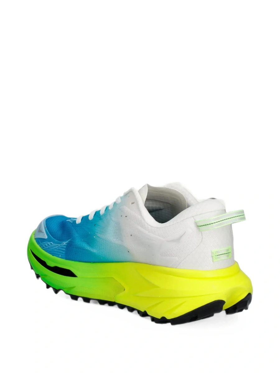 Sneakers Hoka One One albi din material textil - Img 4