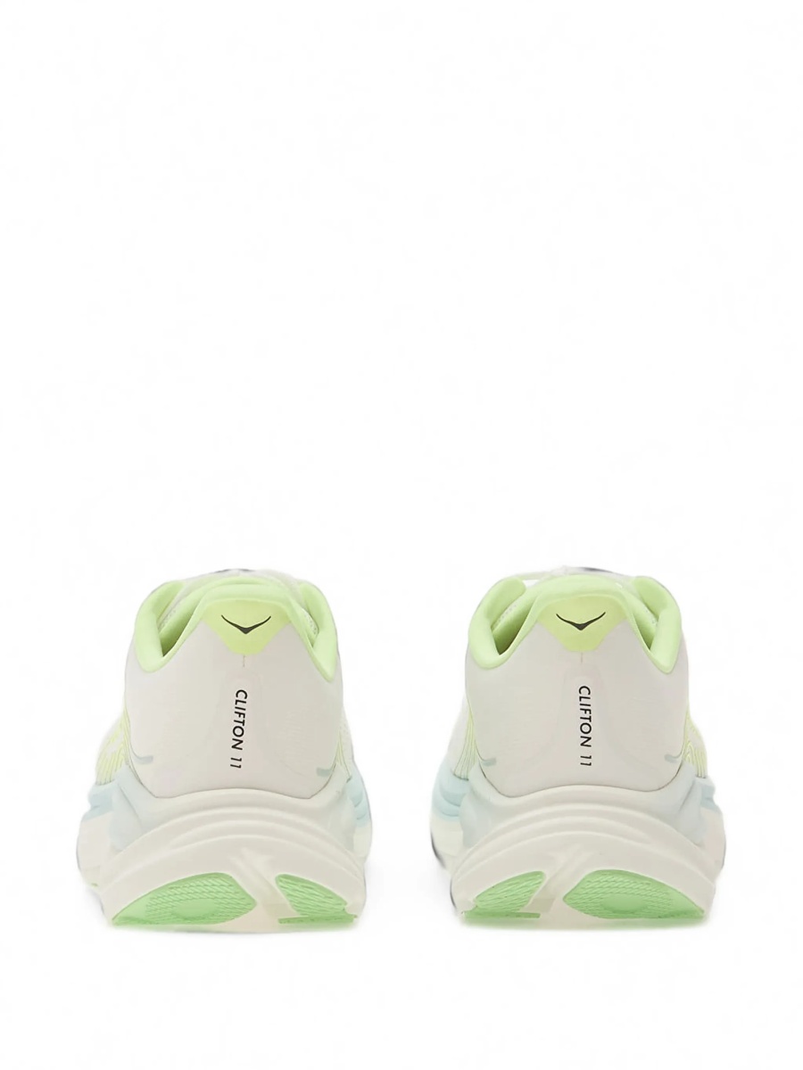 Sneakers Hoka One One albi din plasa - Img 4