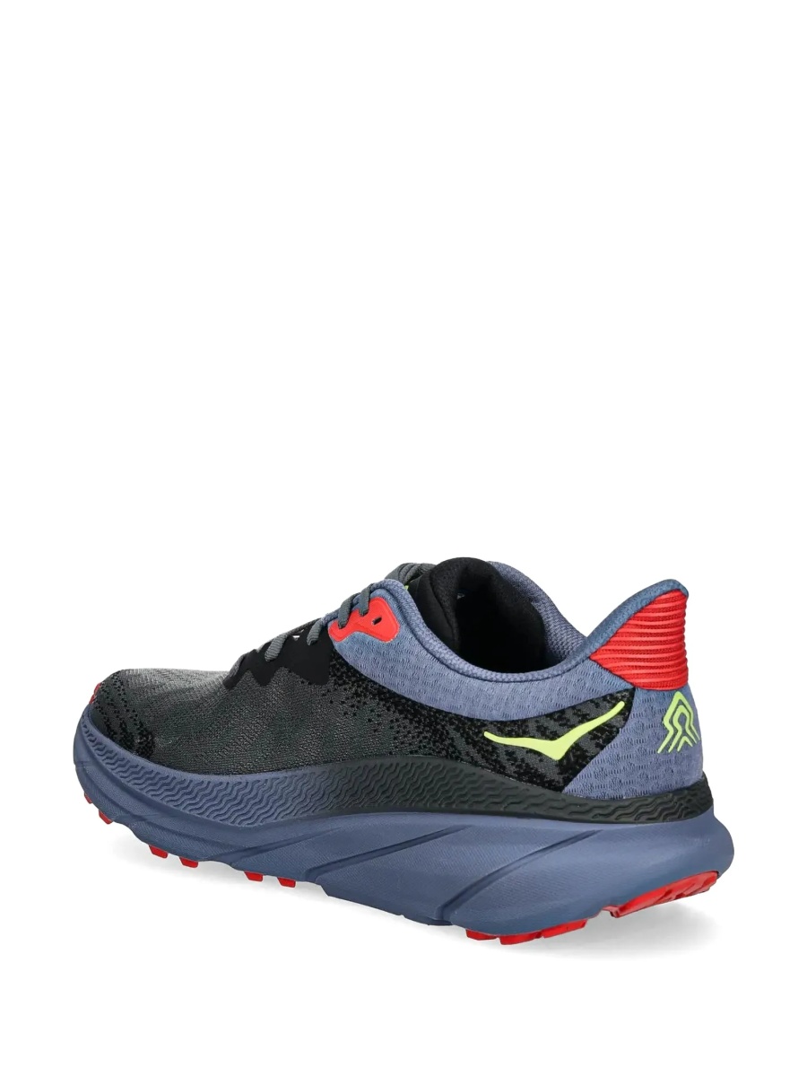 Sneakers Hoka One One gri din material textil si poliuretan - Img 3