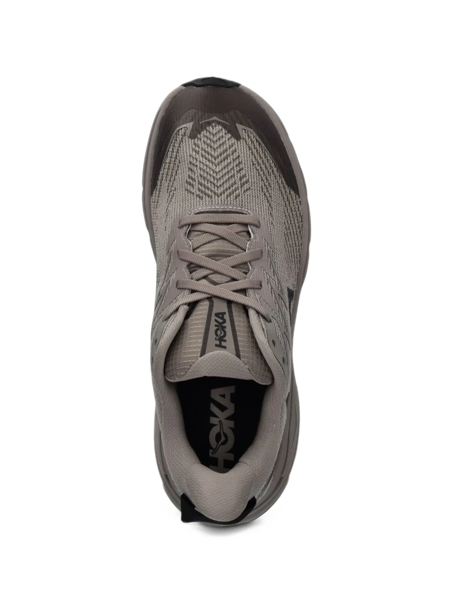 Sneakers Hoka One One gri din plasa si poliuretan - Img 3