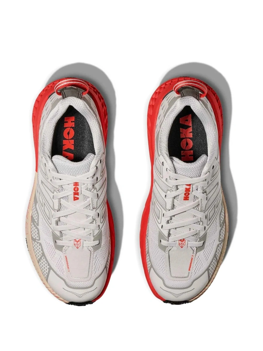 Sneakers Hoka One One 'Speedgoat' albi din material textil - Img 5