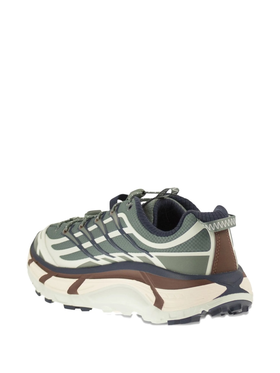 Sneakers Hoka One One verzi din poliuretan si plasa - Img 3