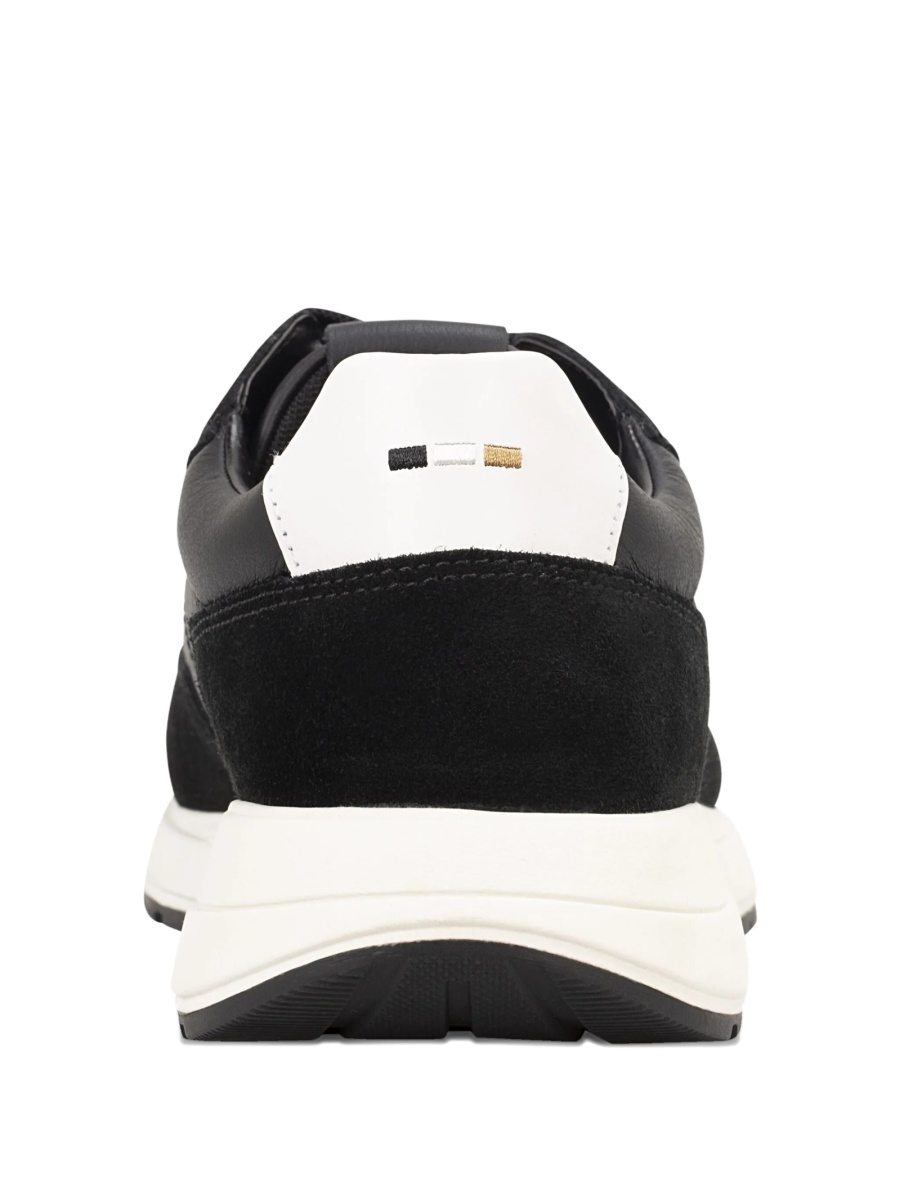 Sneakers Hugo Boss negri din piele - Img 2
