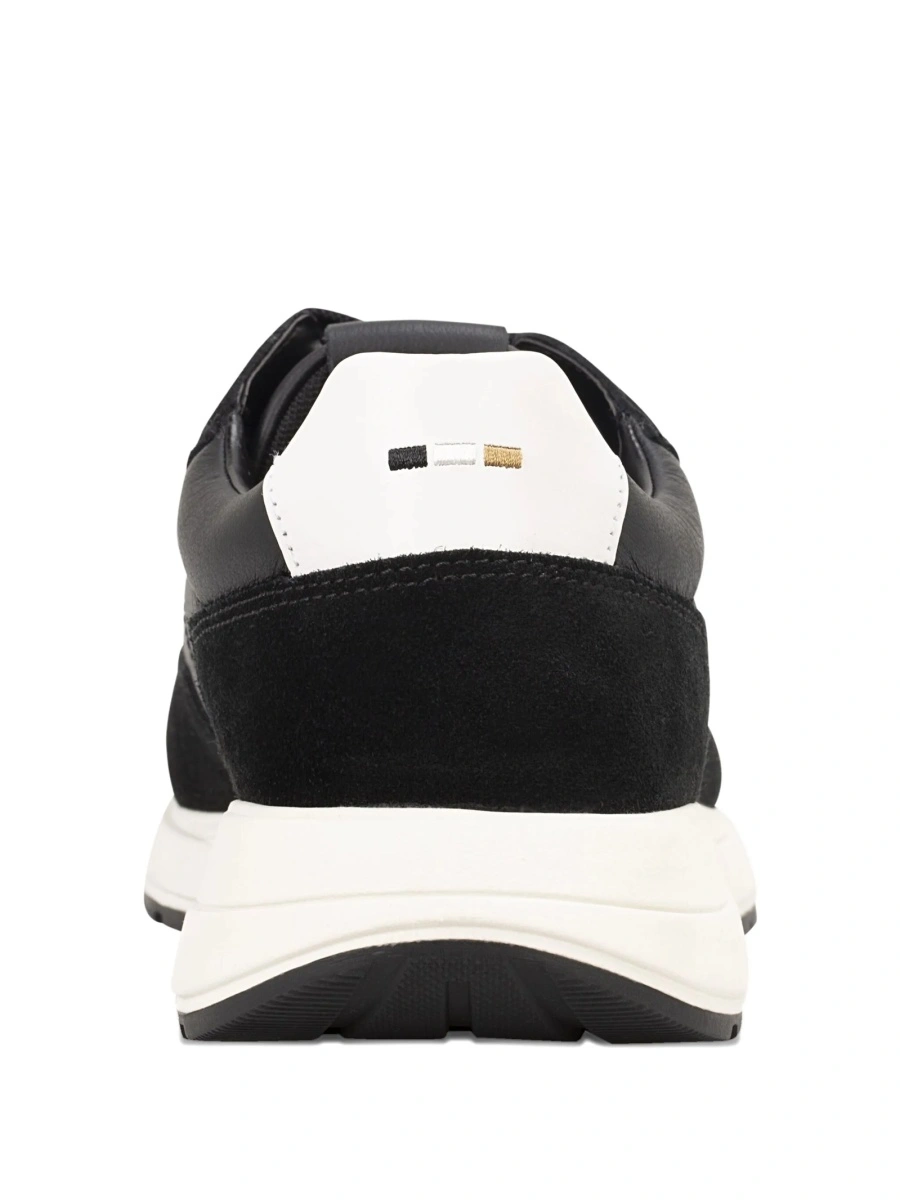 Sneakers Hugo Boss negri din piele - Img 2