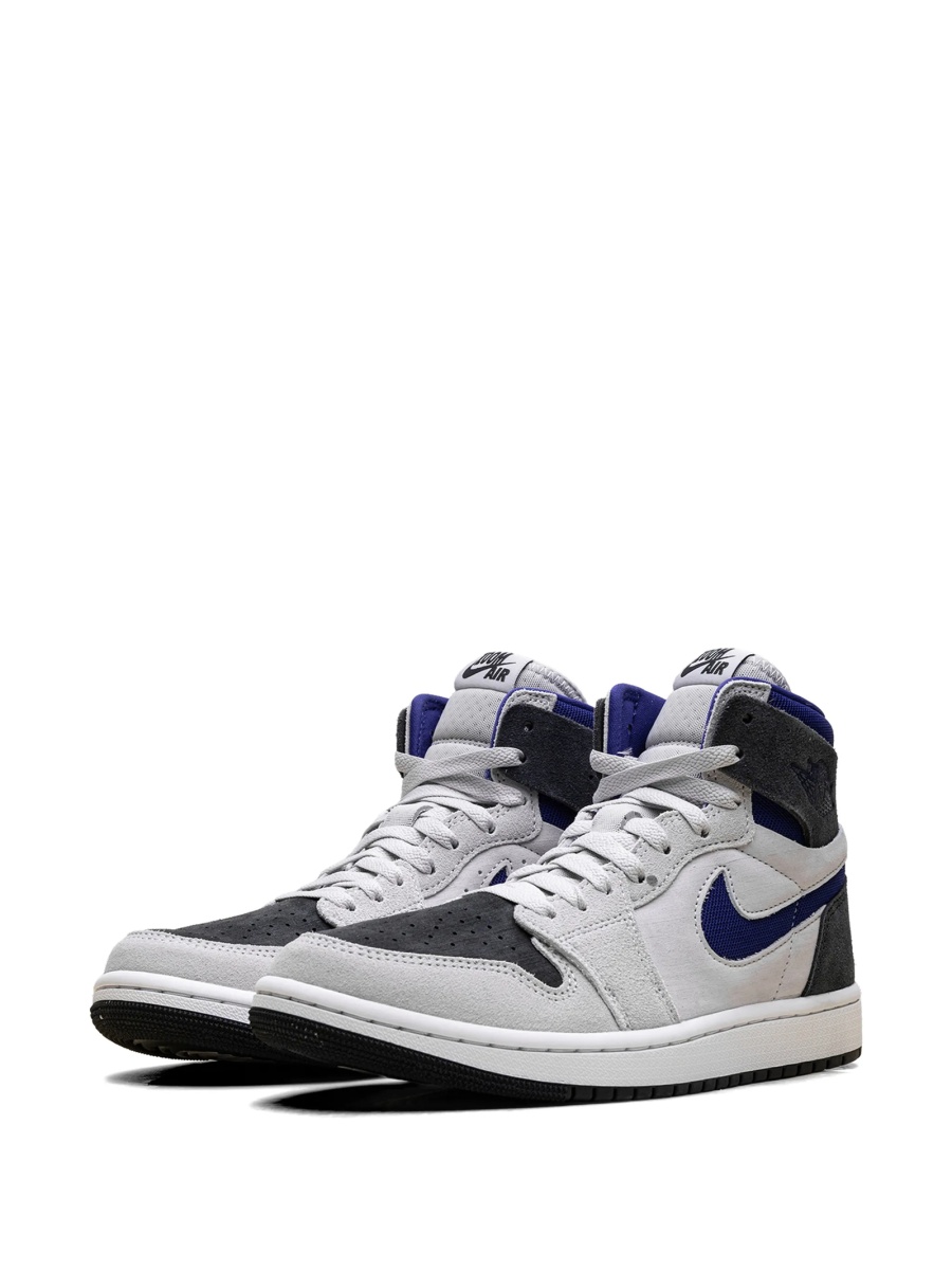 Sneakers Jordan air jordan 1 gri din material textil - Img 5