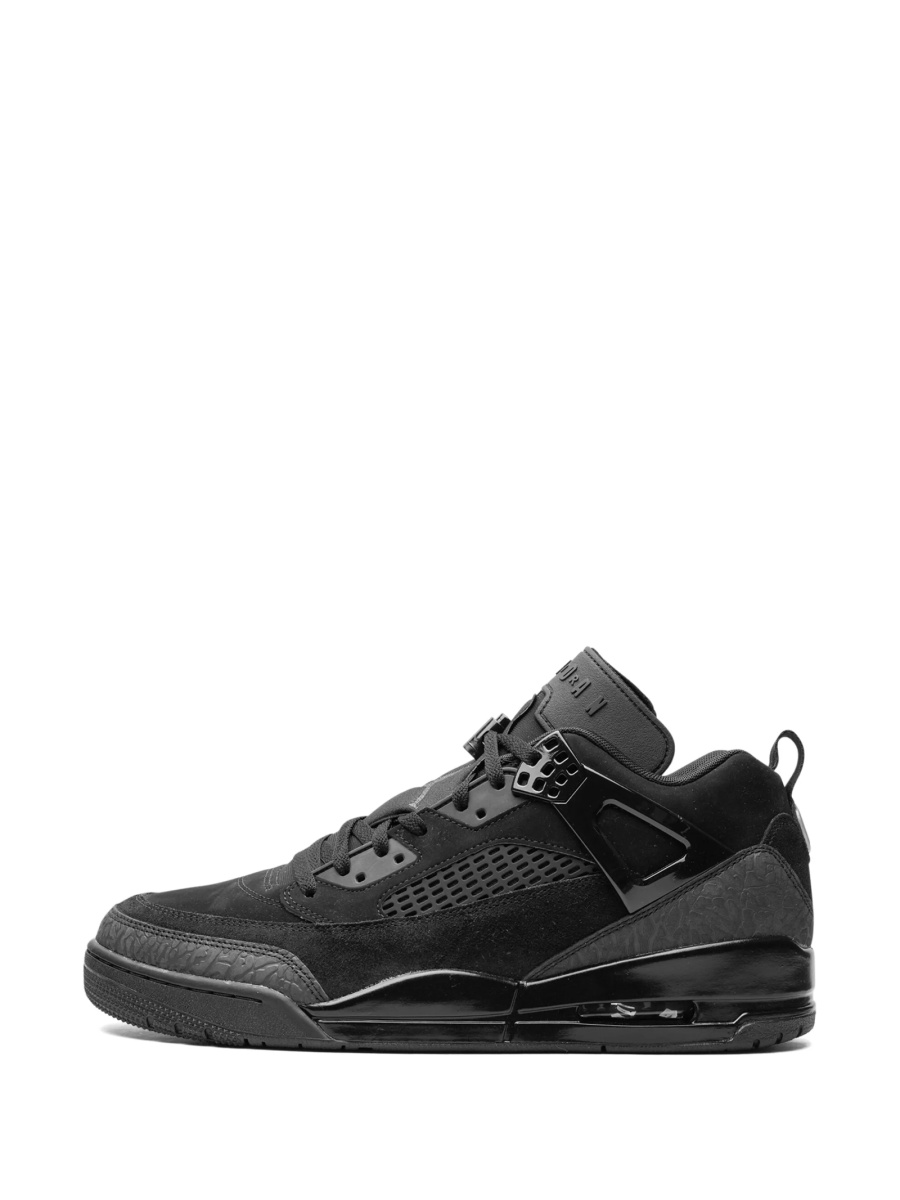 Sneakers Jordan negri din piele intoarsa - Img 5