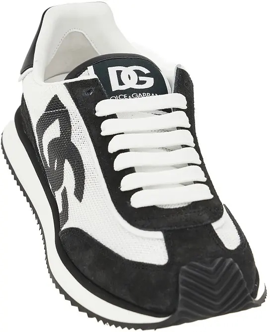 Sneakers Leather and mesh 'DG CUSHION' sneakers - Img 2