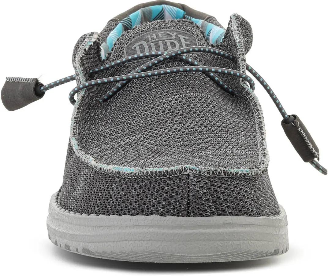 Sneakers Lifestyle shoes Hey Dude Wally Sox Charcoal - Img 5