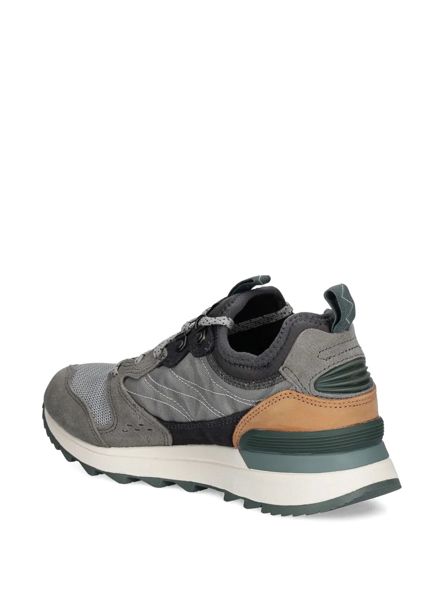 Sneakers Merrell gri din nylon si piele intoarsa - Img 4