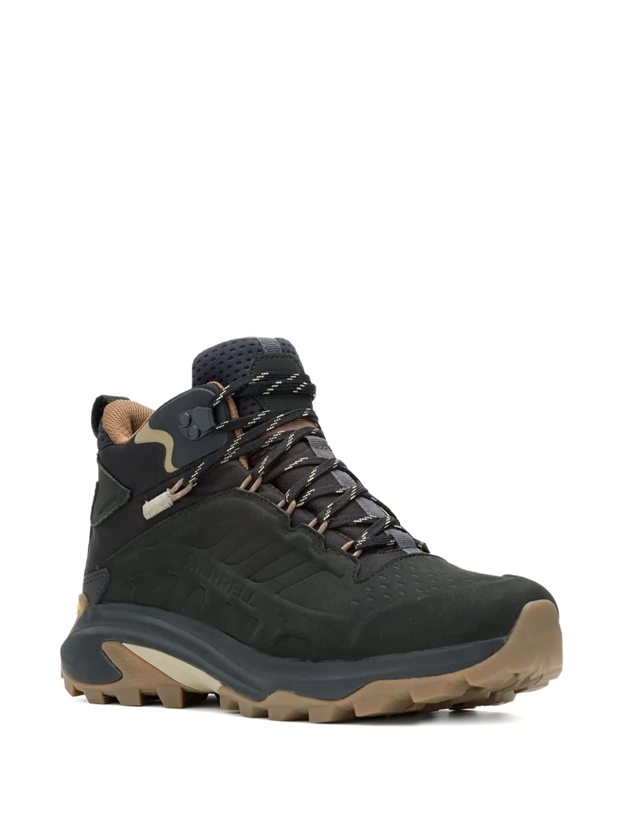Sneakers Merrell negri din tpu si material textil - Img 2