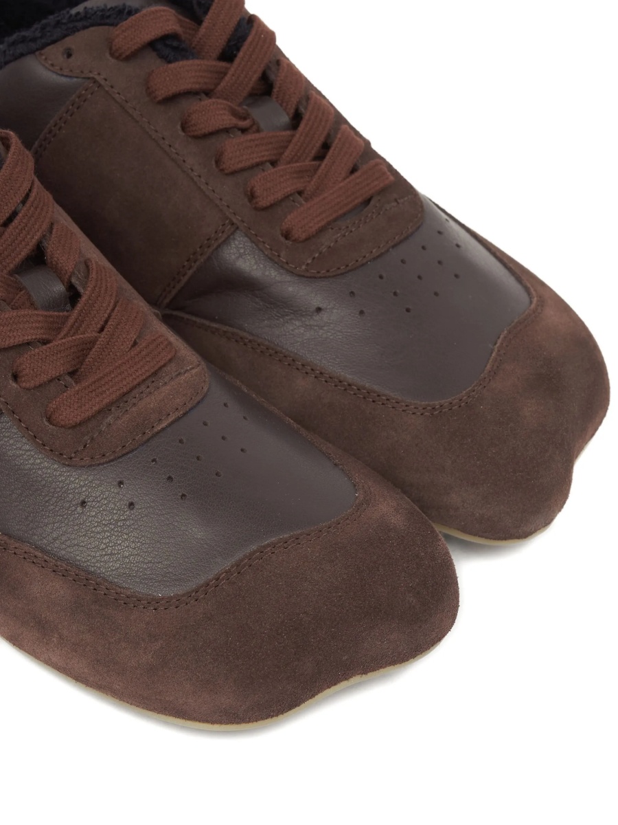 Sneakers MM6 Maison Margiela maro din pbv - Img 5