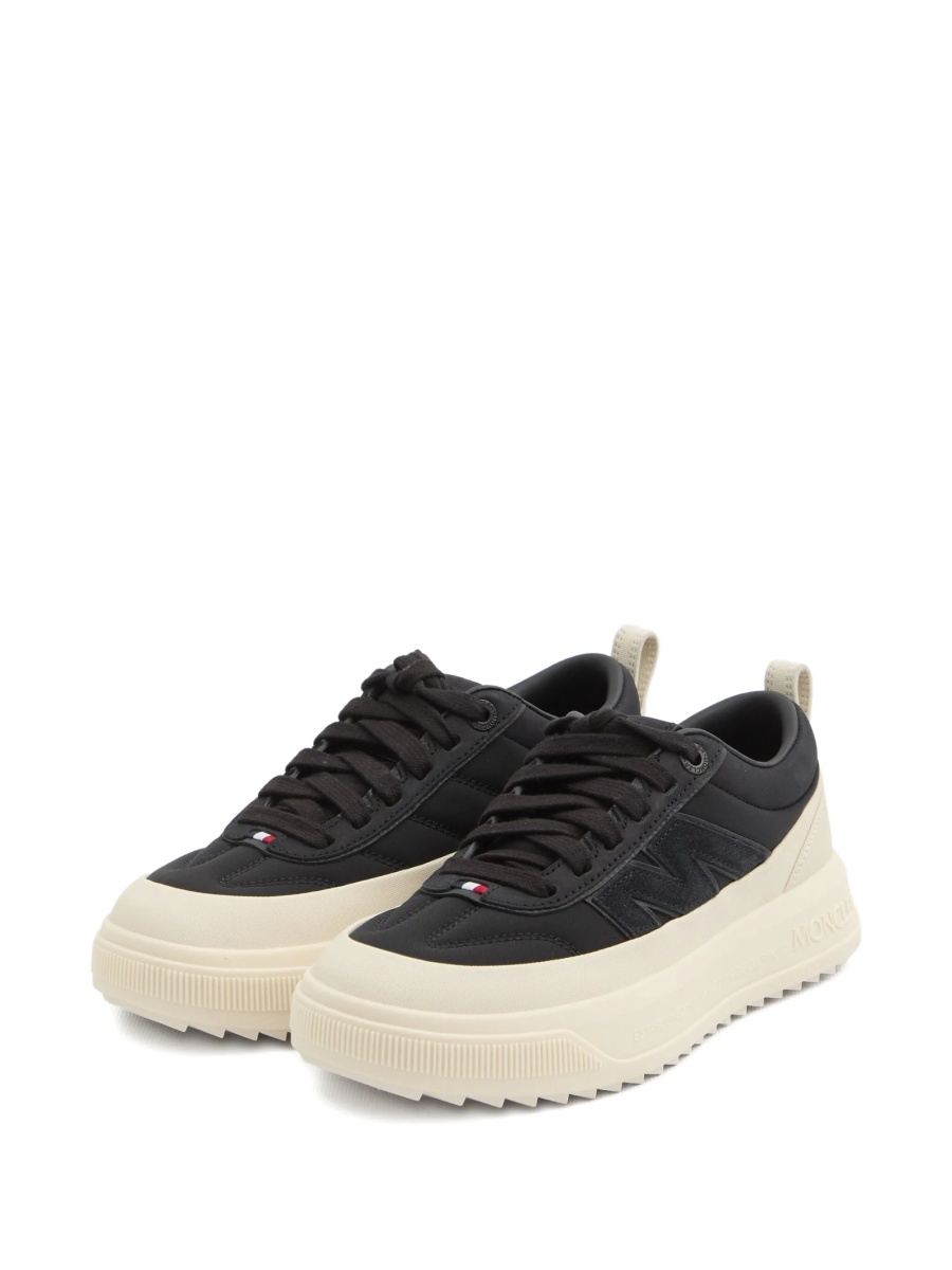 Sneakers Moncler negri din cauciuc si poliamida - Img 2