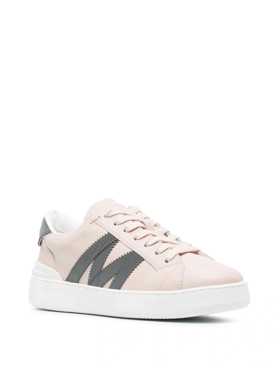 Sneakers Moncler roz din poliamida - Img 2
