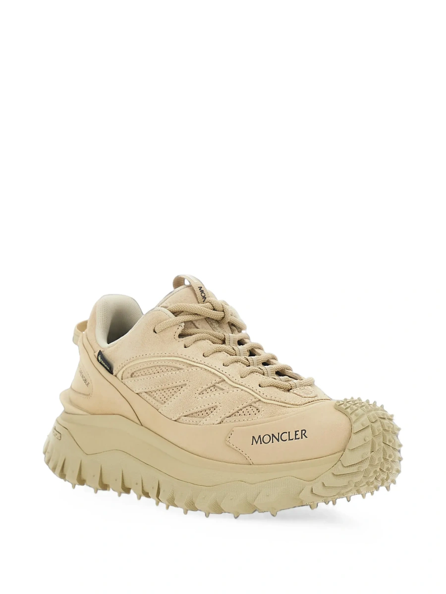 Sneakers Moncler 'Trailgrip' bej din tesatura tehnica - Img 5