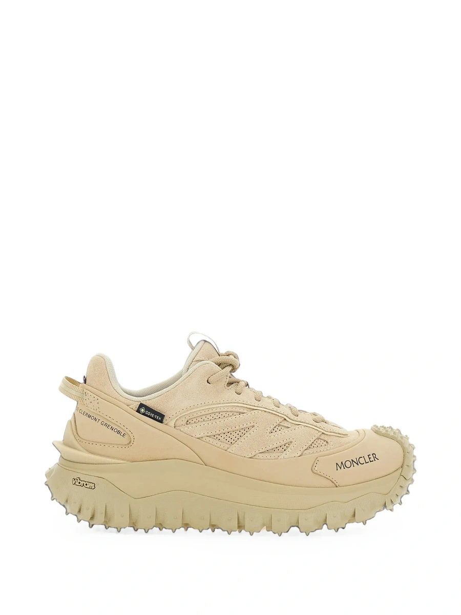 Sneakers Moncler 'Trailgrip' bej din tesatura tehnica - Img 8