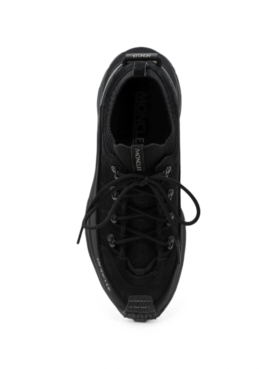 Sneakers Moncler 'Trailgrip' negri din piele - Img 5