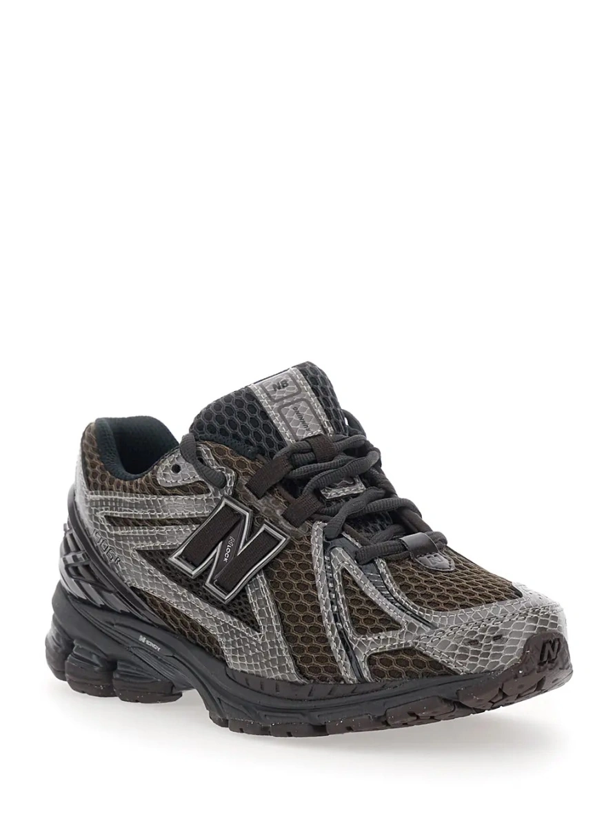 Sneakers New Balance '1906R' maro din piele si material textil - Img 2
