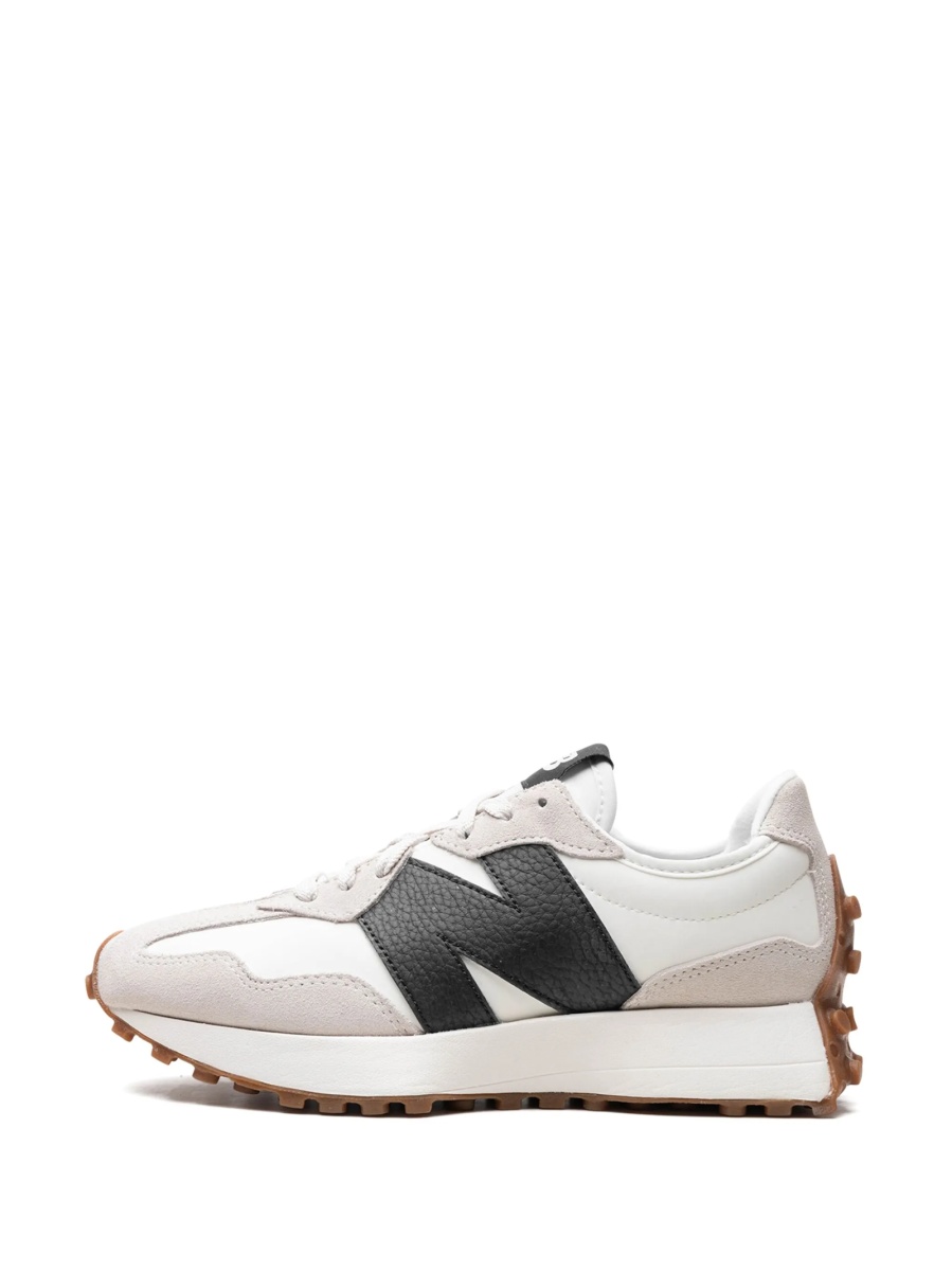 Sneakers New Balance 327 neutri din material textil si piele intoarsa - Img 5