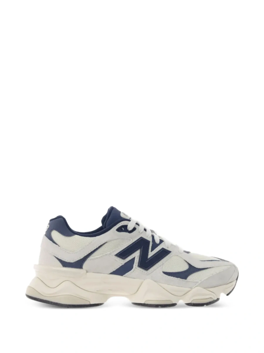 Sneakers New Balance '9060' albastri din piele si material textil - Img 8