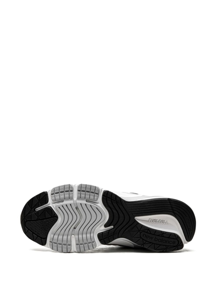 Sneakers New Balance 990 gri din poliamida si piele - Img 4