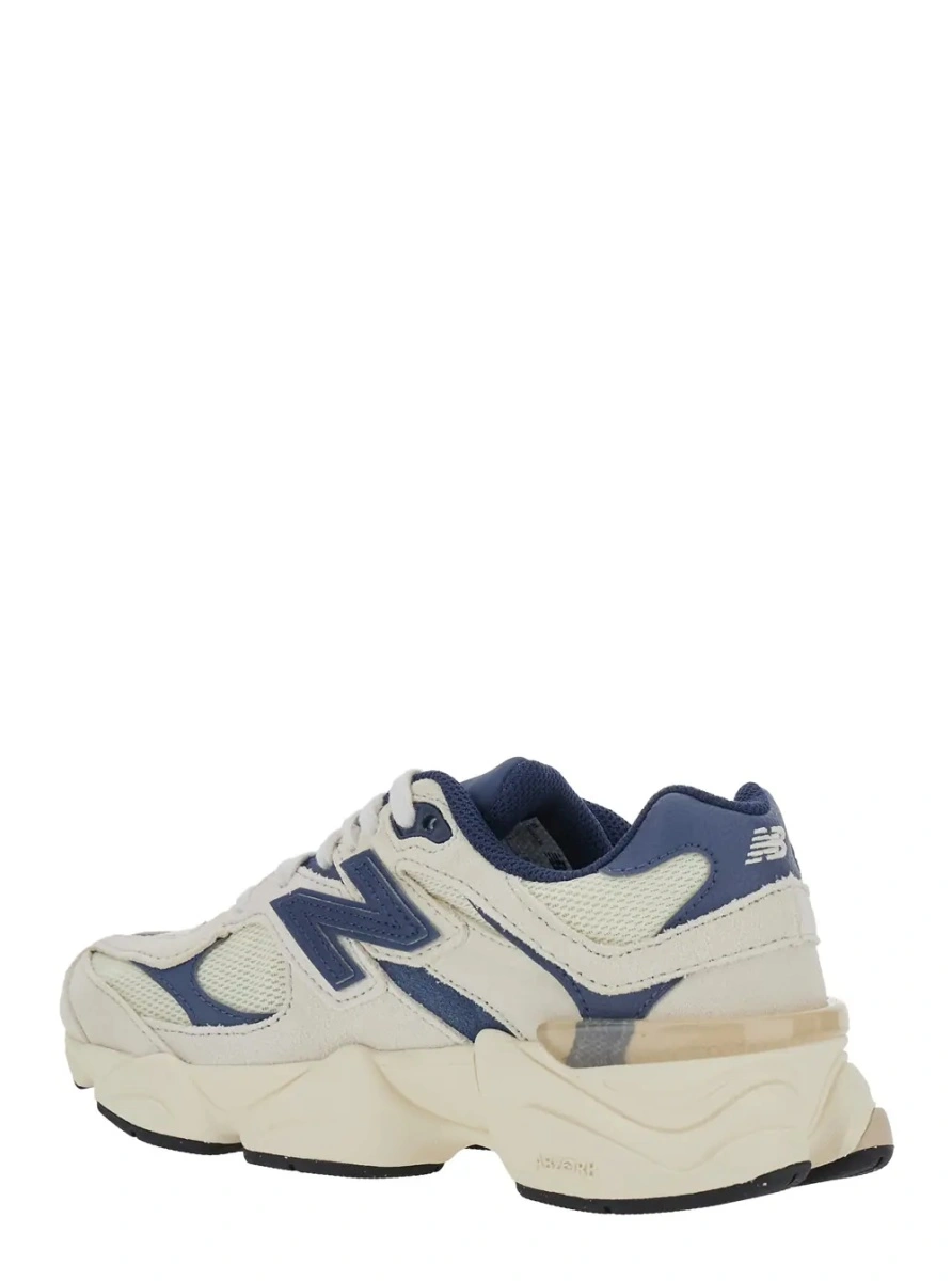 Sneakers New Balance Kids albastri din textil - Img 3