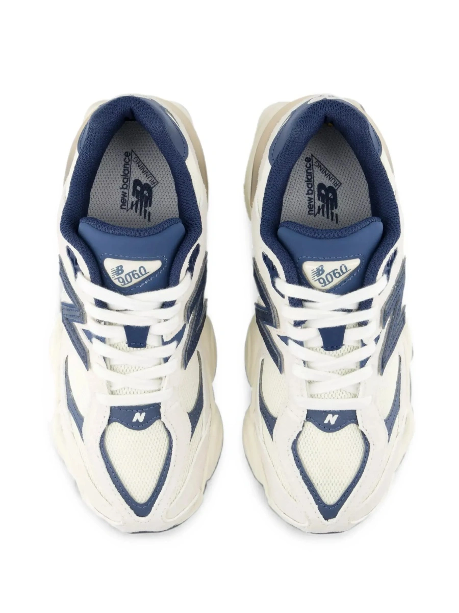 Sneakers New Balance Kids albastri din textil - Img 6