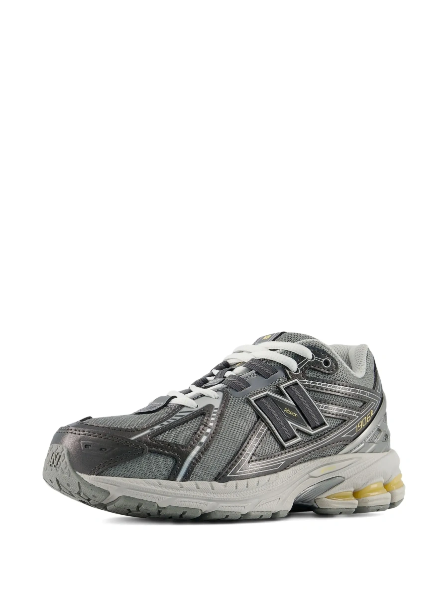 Sneakers New Balance Kids gri din material sintetic - Img 7