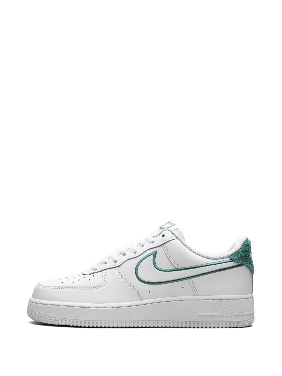 Sneakers Nike air force 1 albi din piele - Img 5